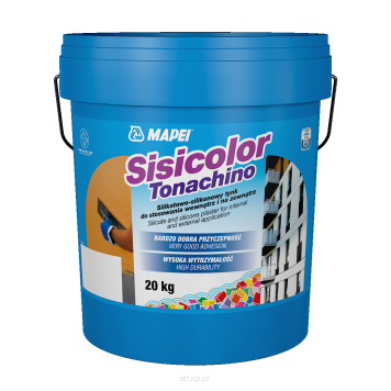 Tynk Silikatowo-silikonowy Grupa (B) Sisicolor Tonachino - baranek 1,5 mm