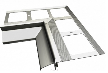 Narożnik wewnętrzny 90" Brąz K40