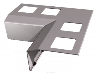 Narożnik wewnętrzny 90" Szary K301