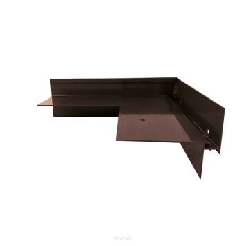 Narożniki do profili W35+ zewnętrzny łączący 90"  LEWY brąz