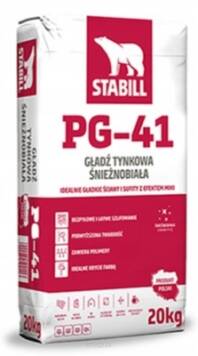 Gładz Tynkowa biała PG 41 Stabill 20 kg