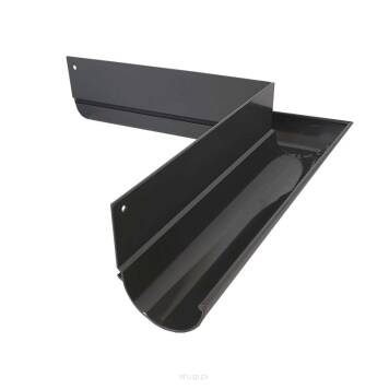 Narożnik rynny zewnętrzny  90 R50 grafit