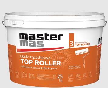 Master-Mas masa szpachlowa TOP ROLLER 25 kg
