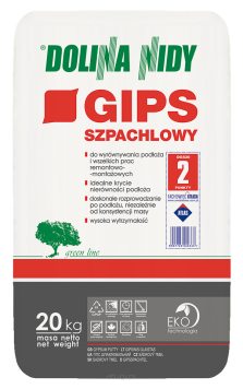Gips Szpachlowy 25kg Dolina Nidy