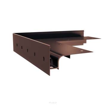 Narożniki zewnętrzny 90 do profili W30 Brąz