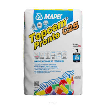 Topcem Pronto C25 (szary)  25kg.