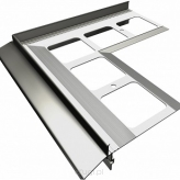 Narożnik zewnętrzny 90" Szary K40