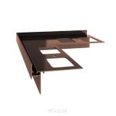 Narożnik Zewnętrzny  K35 90" brąz