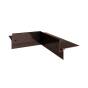 Narożniki do profili W35+ wewnętrzny 90" Brąz