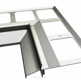 Narożnik wewnętrzny 90" Szary K40