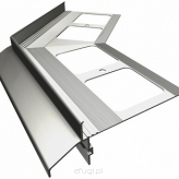 Narożnik zewnętrzny 135" Brąz K40