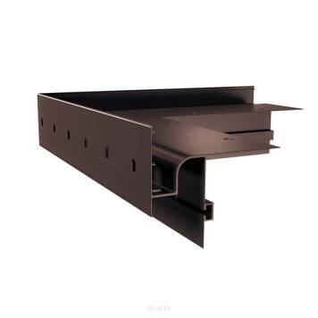 Narożniki do profili W30R Zewnętrzny 90" brąz